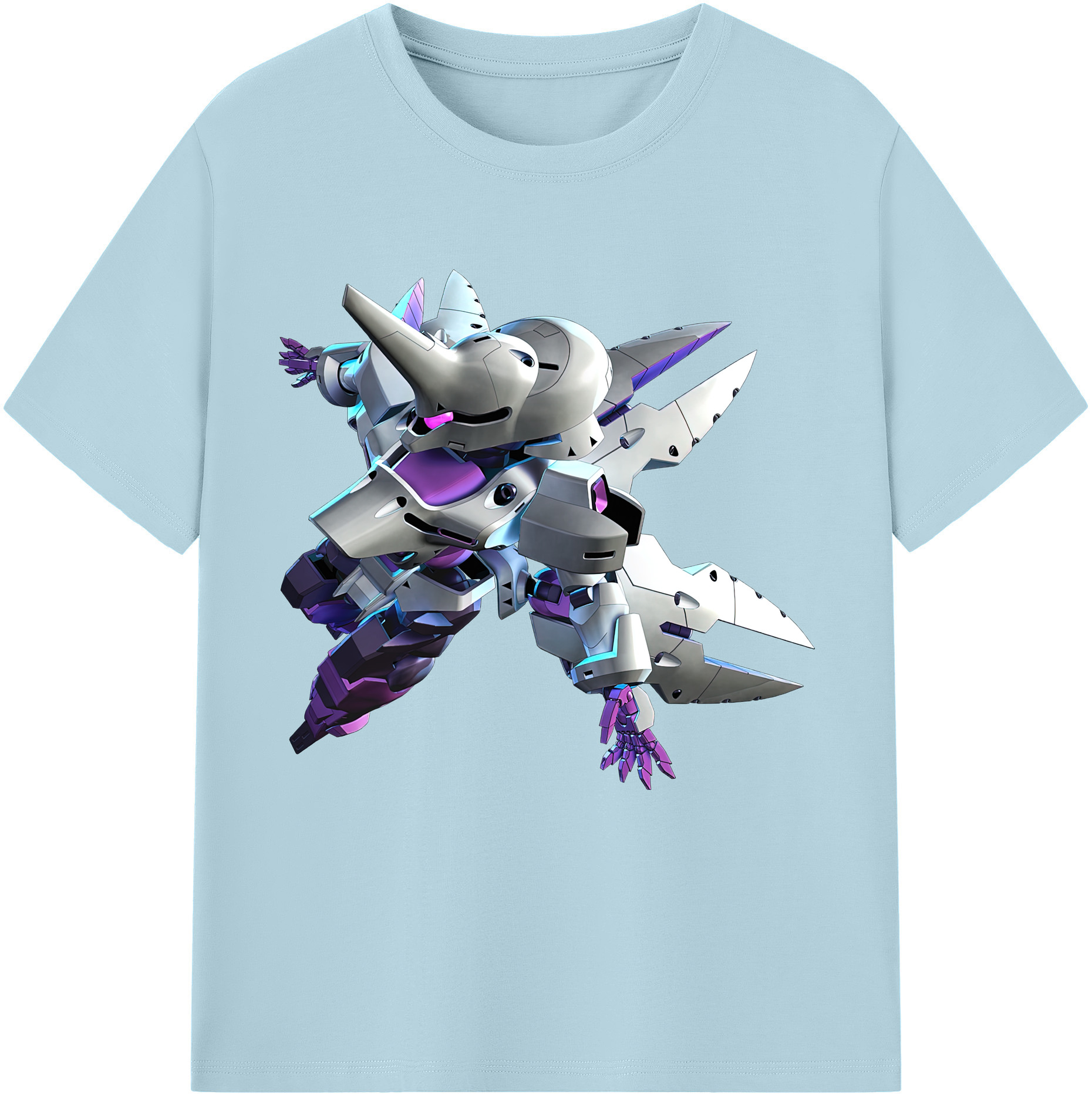 （画像用） 機動戦士ガンダム Mobile Suit Gundam 綿100％半袖Tシャツ（フロントプリント）